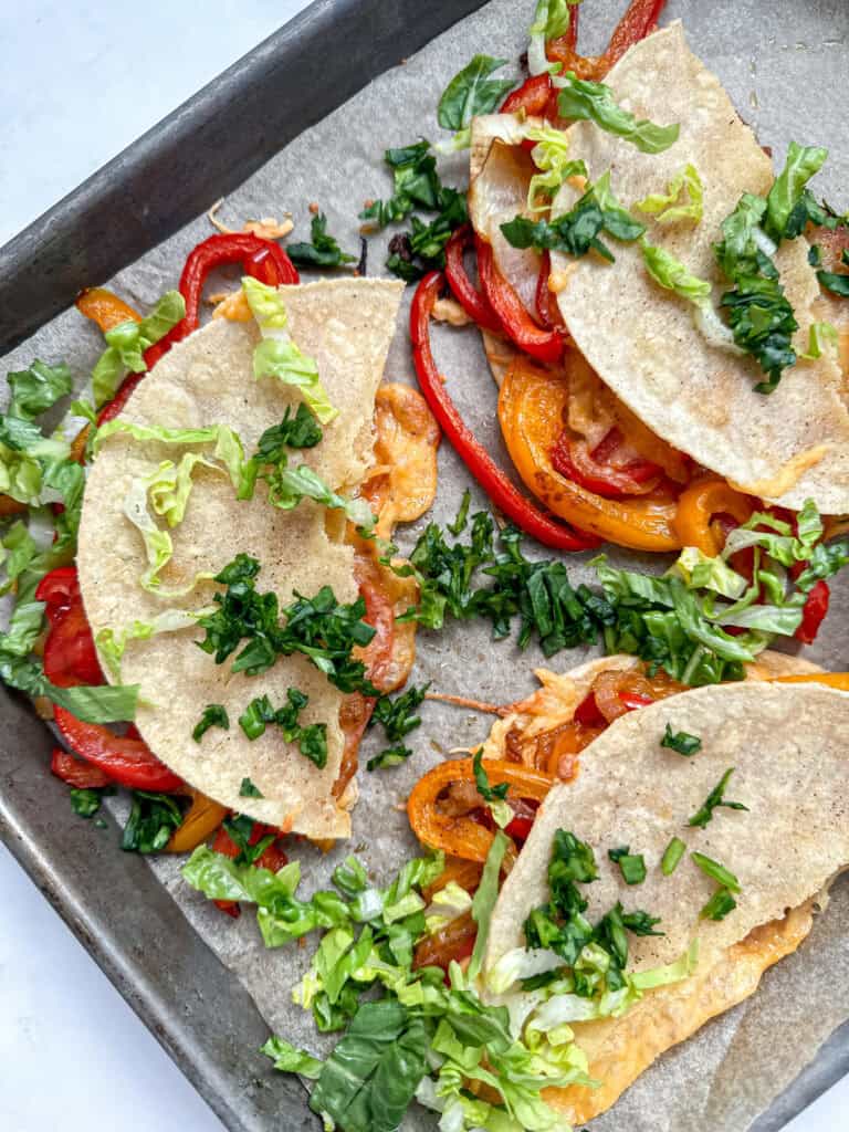 Oven Baked Fajita Tacos, guten free tacos