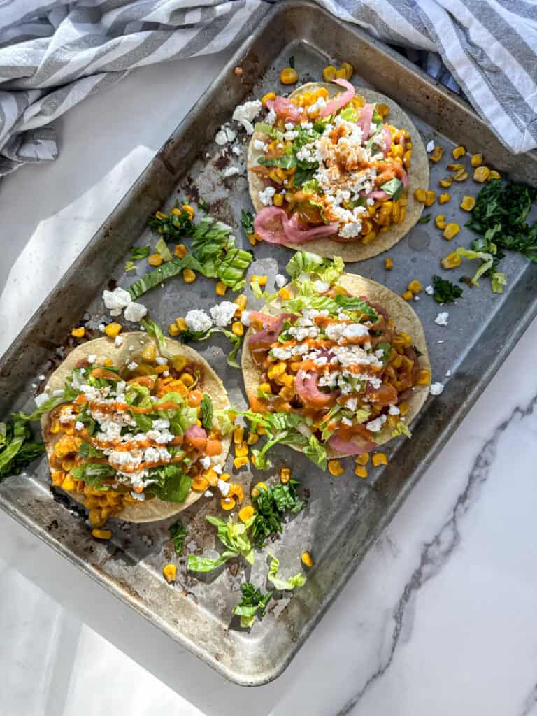 Vegan Tostadas, vegetarian tostadas, gluten free tostadas