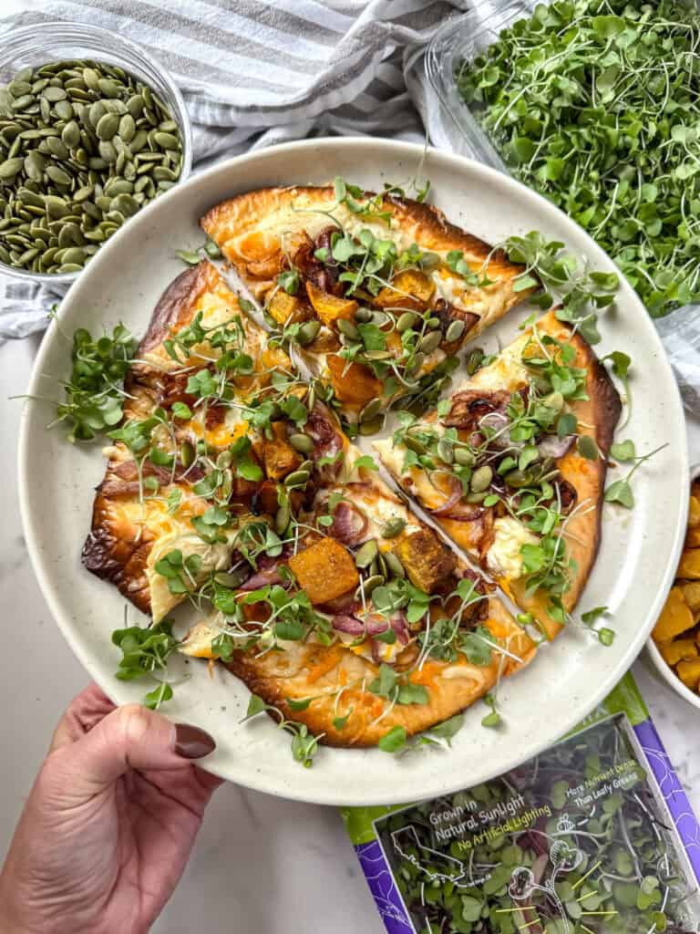 Butternut Squash Pizza (Gluten free option)
