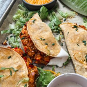 BBQ Oven Baked Tacos Recipe (Gluten free)