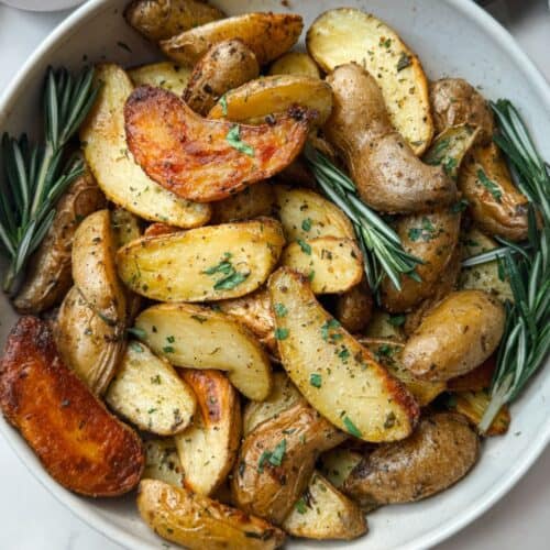 One-Pan Herb Roasted Mini Potatoes (Gluten Free)