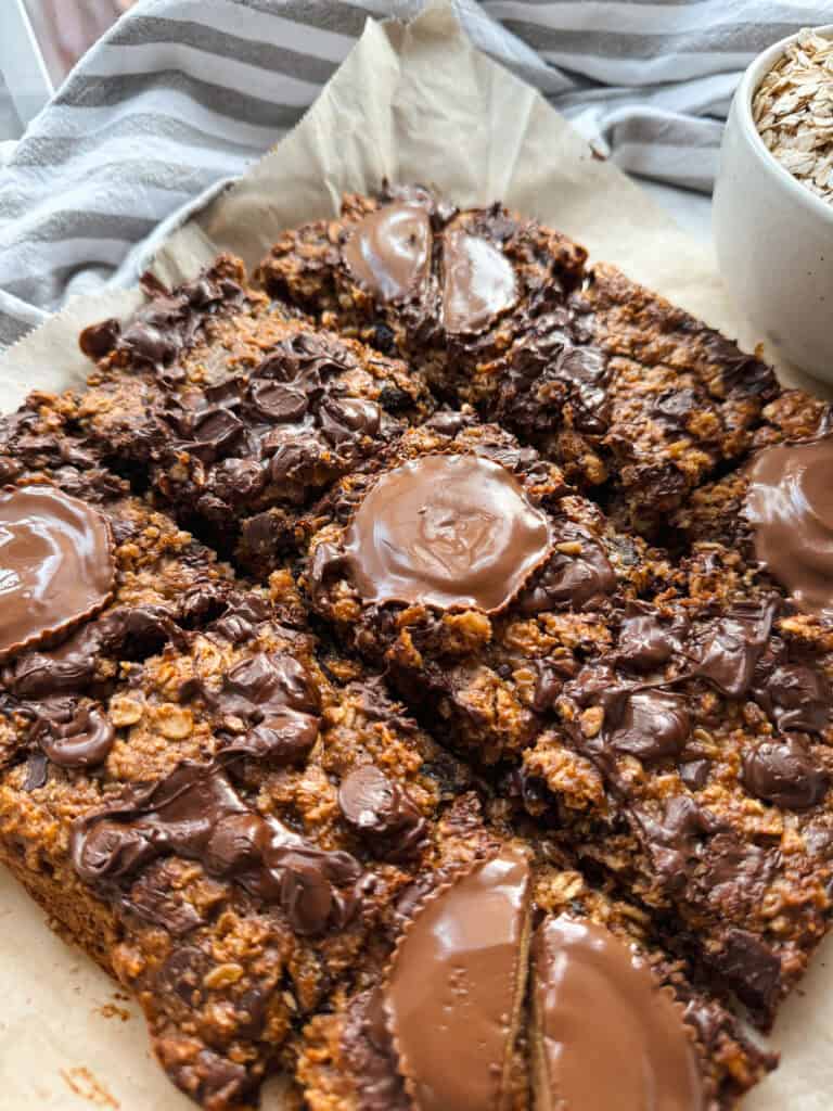 peanut butter oatmeal bars, gluten free oatmeal bars