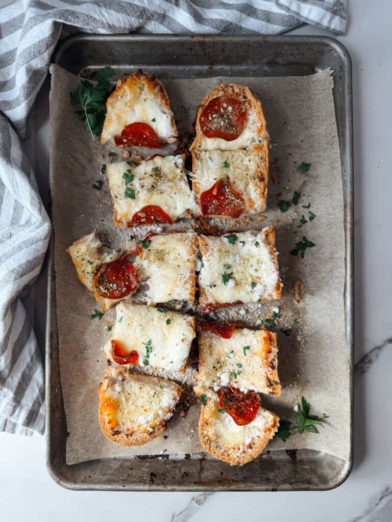 french bread pizza in the air fryer, air fryer french bread pizza