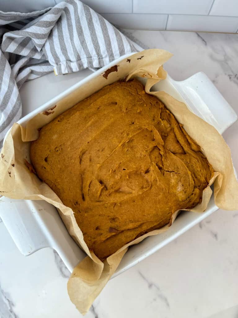 Pumpkin Blondies, gluten free pumpkin blondies, pumpkin squares