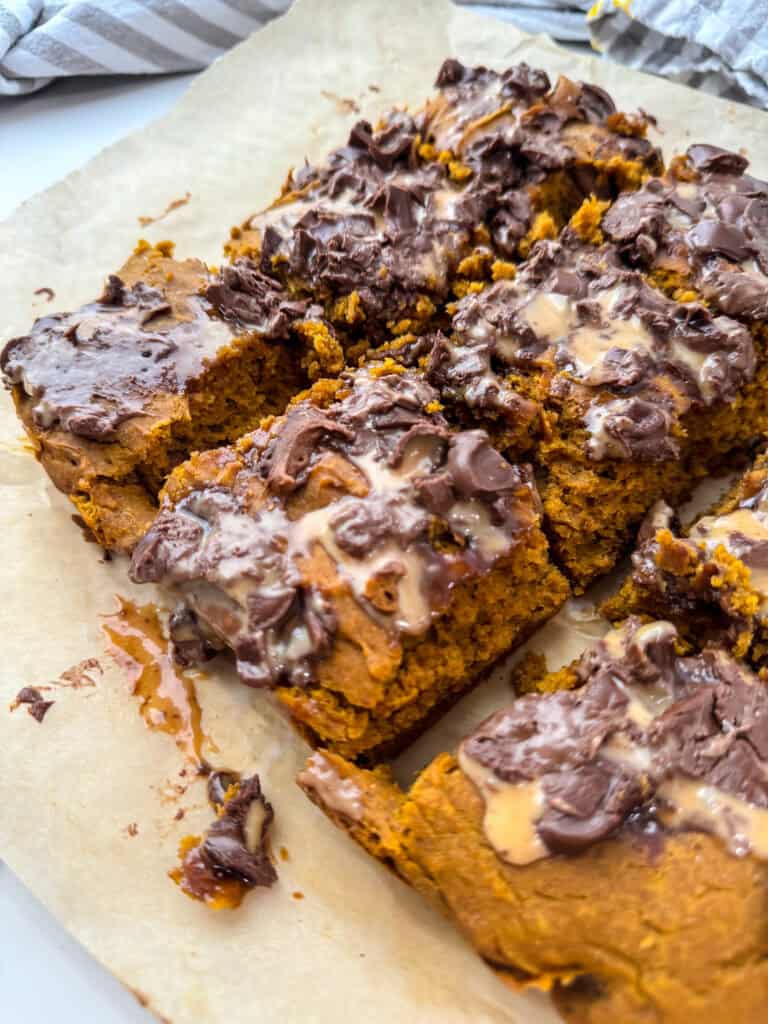 Pumpkin Blondies, gluten free pumpkin blondies, pumpkin squares