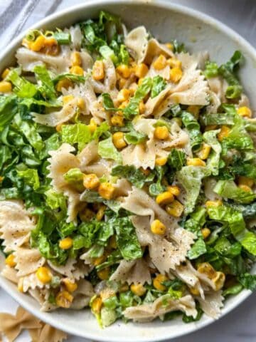 Mexican Street Corn Pasta Salad (Gluten Free)