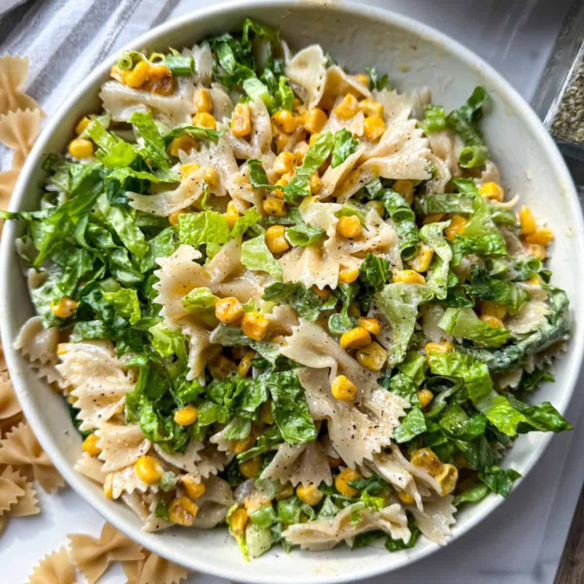 Mexican Street Corn Pasta Salad (Gluten Free)