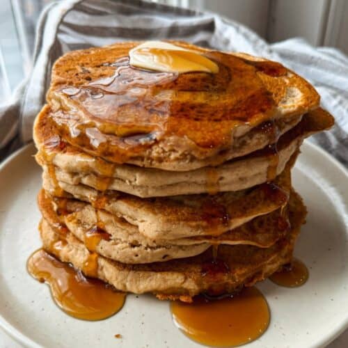 Cinnamon Roll Pancakes (Gluten Free)