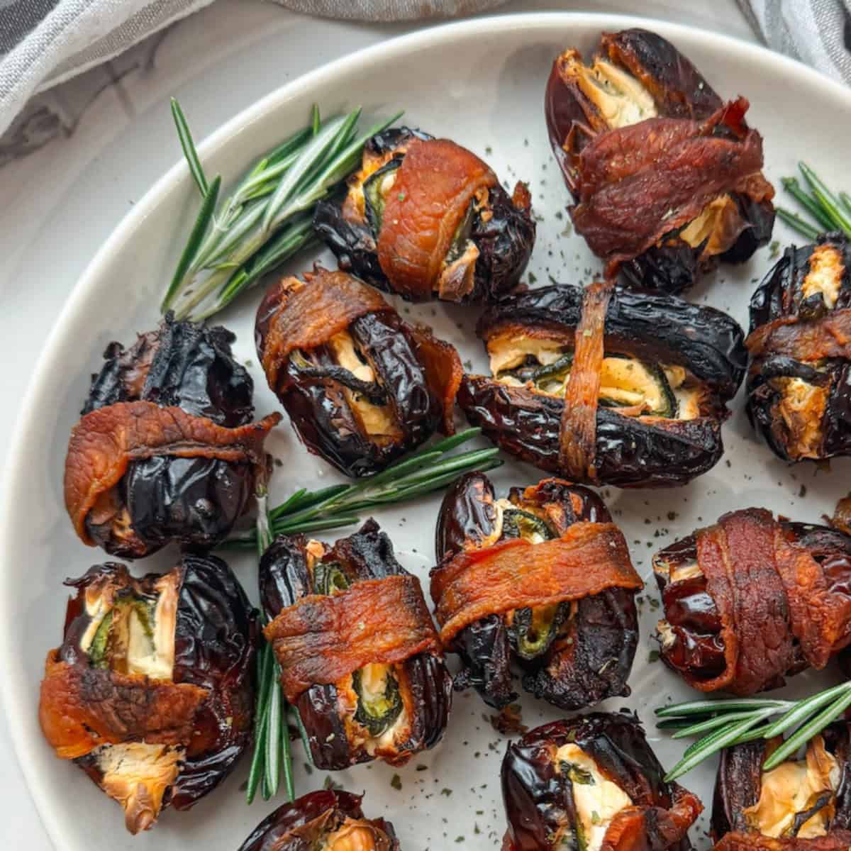 Cream Cheese Stuffed Dates (Gluten free)