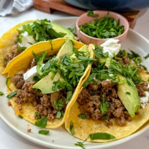 Ground beef Gluten Free Tacos