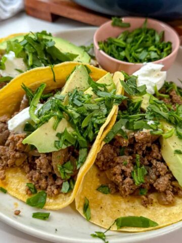 Ground beef Gluten Free Tacos