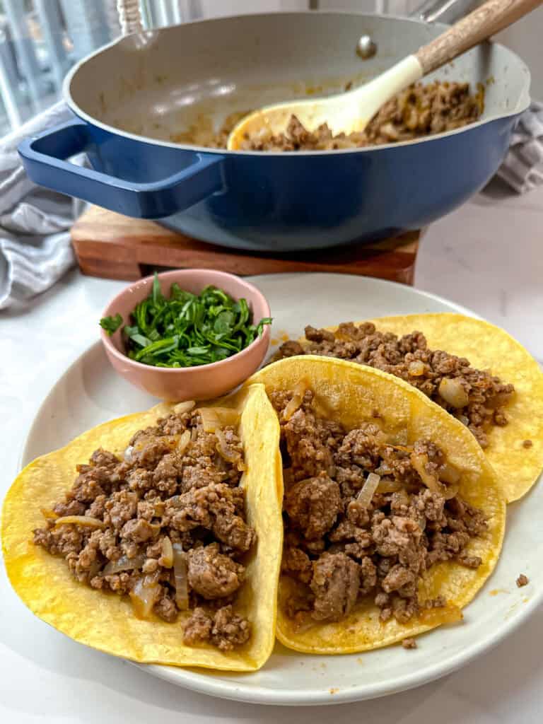 Ground beef Gluten Free Tacos 