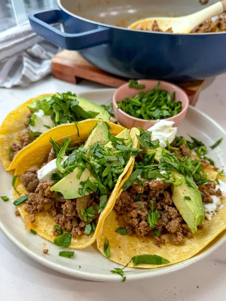 Ground beef Gluten Free Tacos 