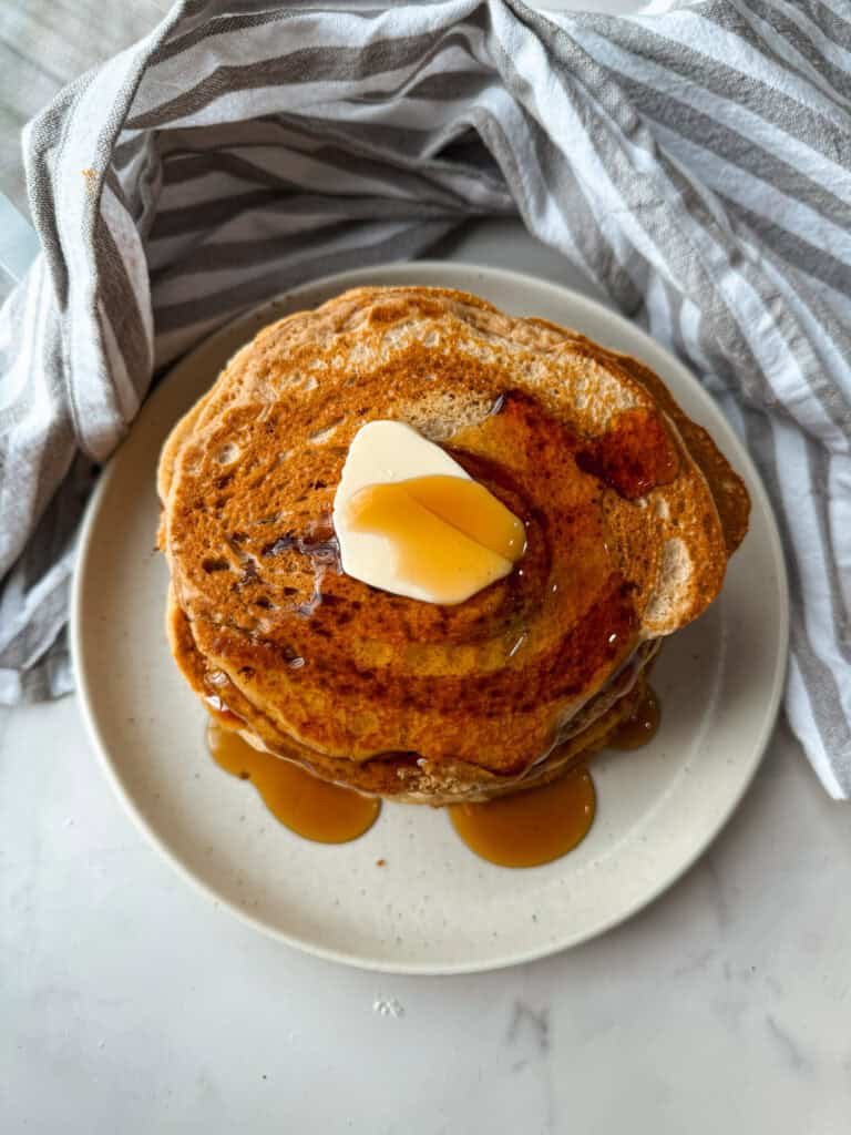 Cinnamon Roll Pancakes (Gluten Free)