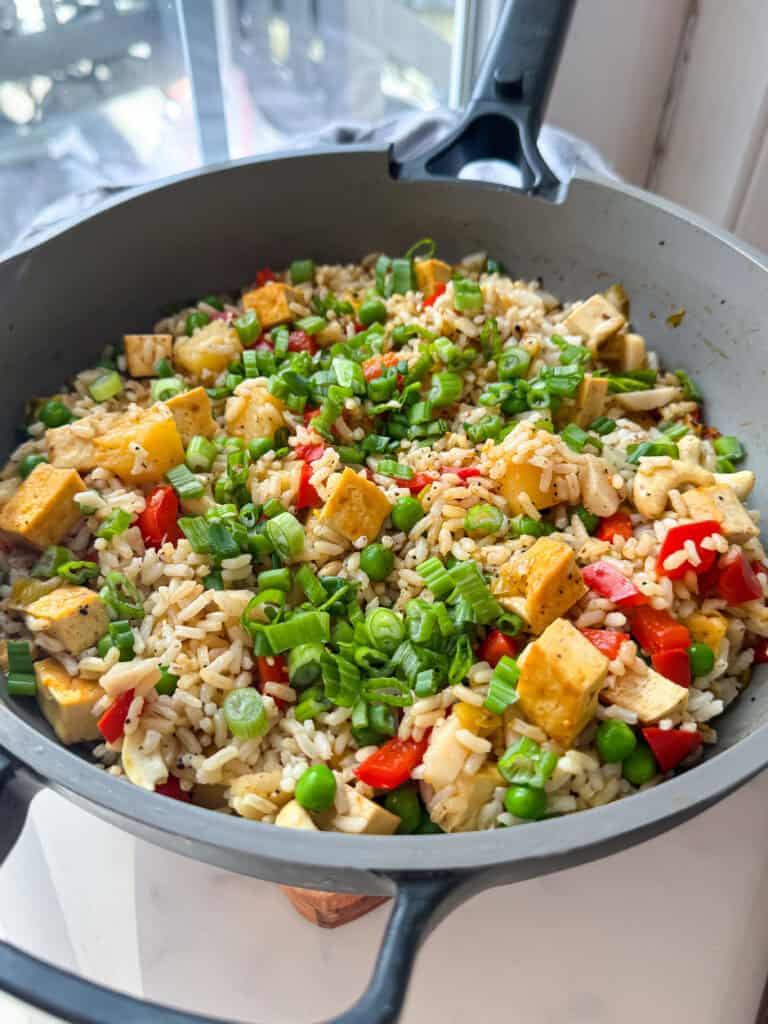 gluten free fried rice recipe, vegan fried rice recipe