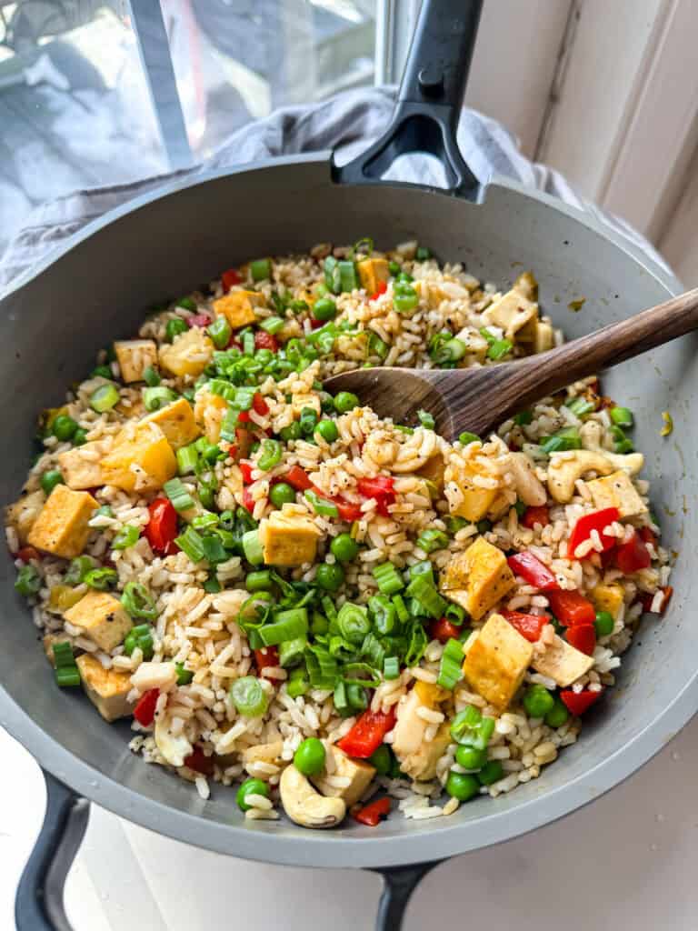 gluten free fried rice recipe, vegan fried rice recipe