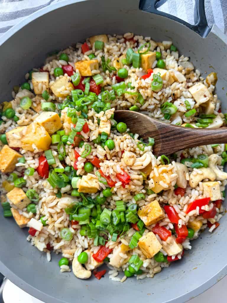 gluten free fried rice recipe, vegan fried rice recipe