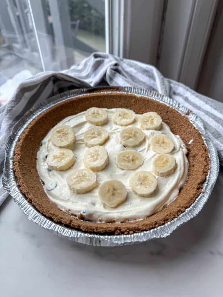 gluten free banana cream pie