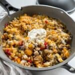 Turkey Taco Skillet Recipe (gluten free)