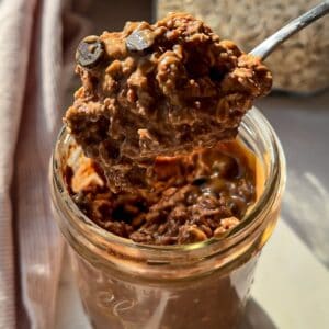 High protein overnight oats