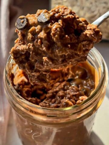 High protein overnight oats