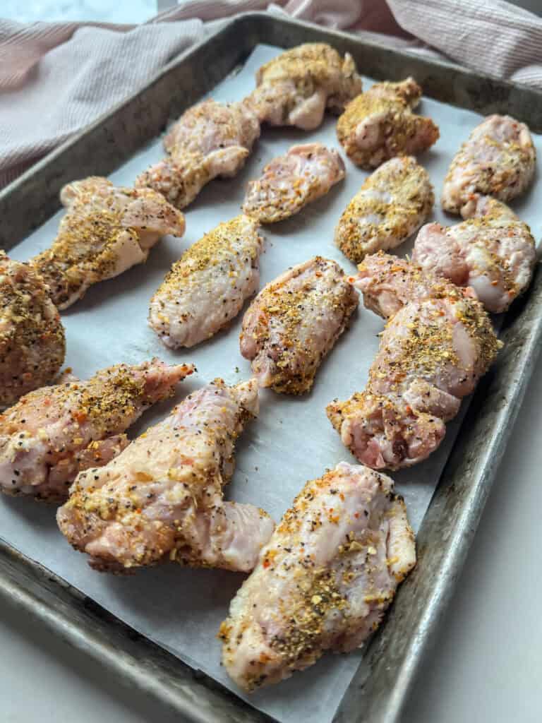 gluten free dry rub chicken wings 