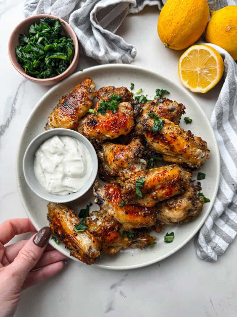 gluten free dry rub chicken wings