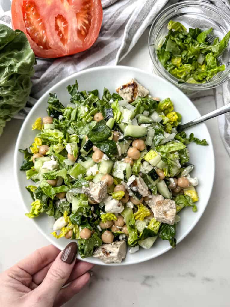 Mediterranean Chopped Salad