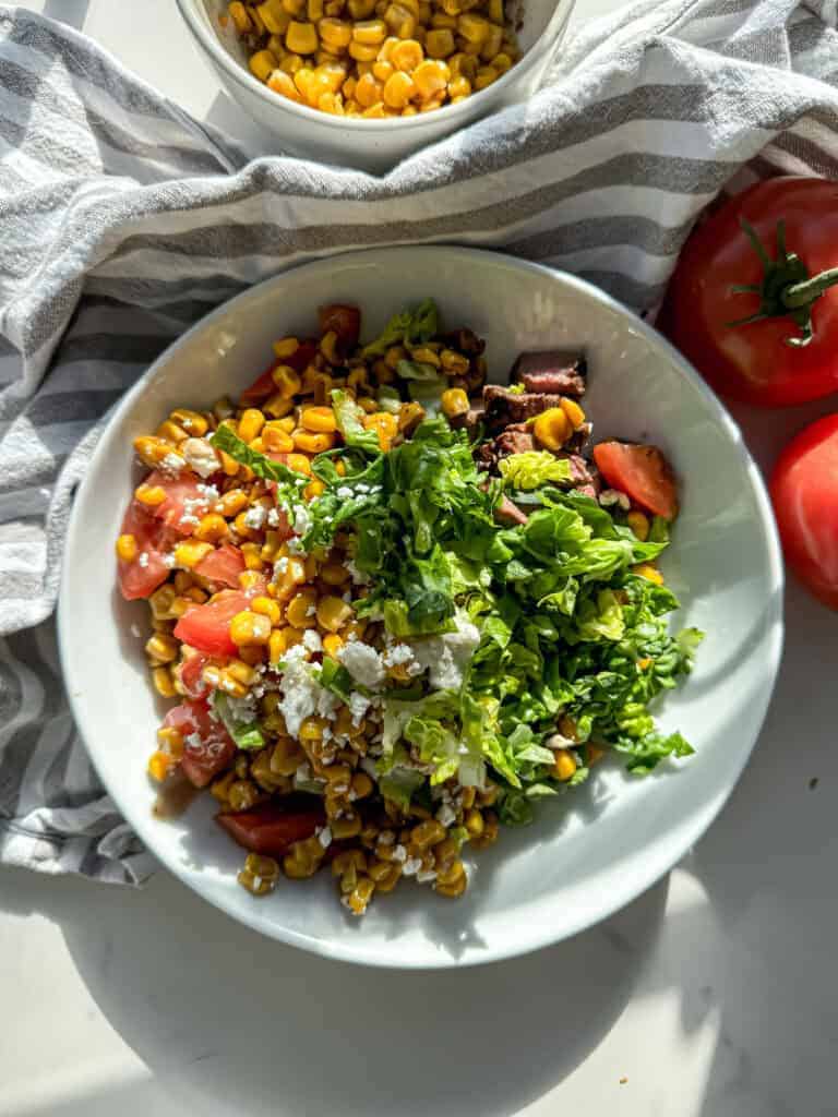 Gluten Free Salad with Steak