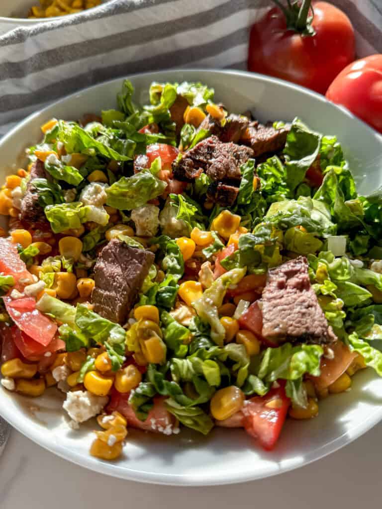 Gluten Free Salad with Steak