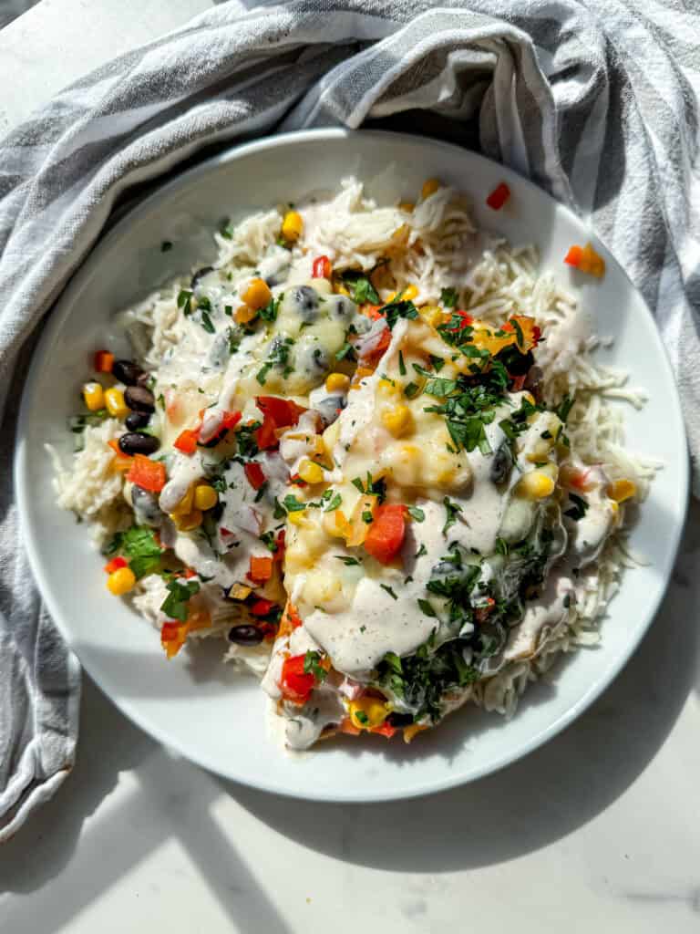 southwestern chicken bowl