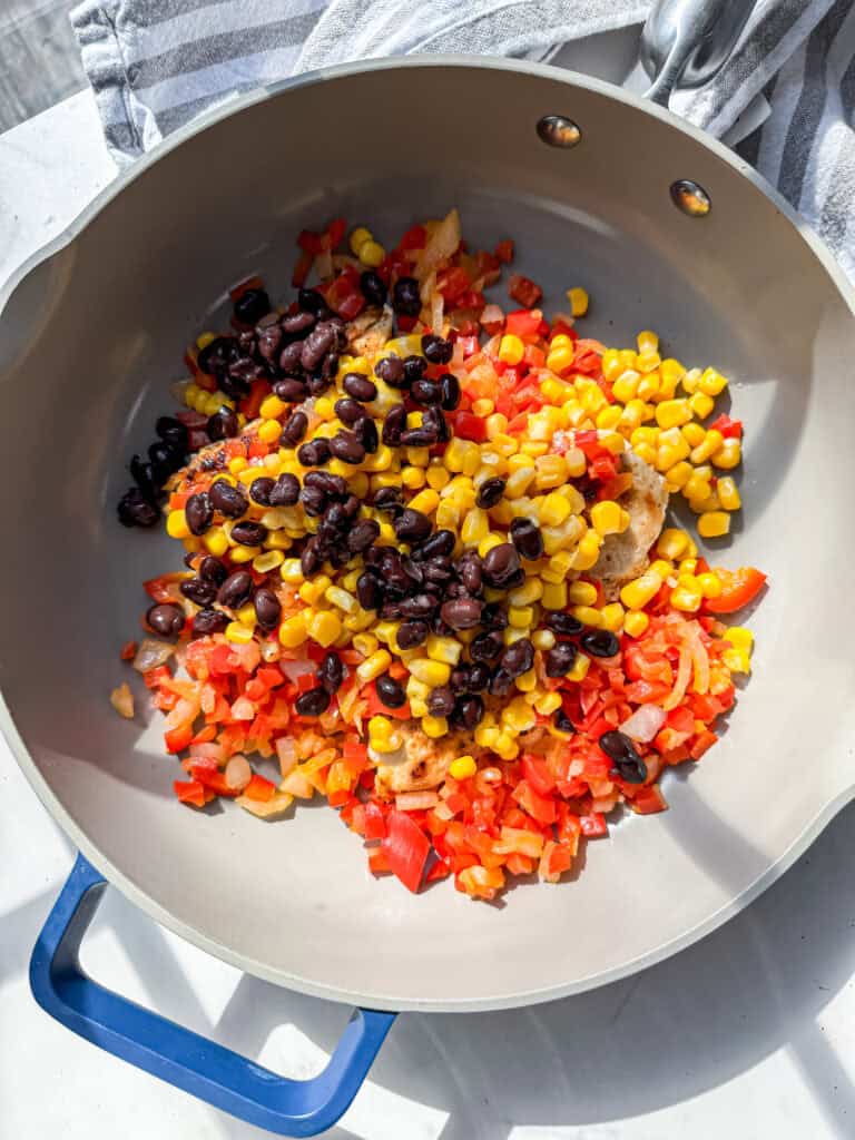 southwestern chicken bowl