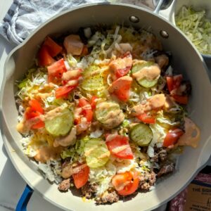 gluten free big mac skillet