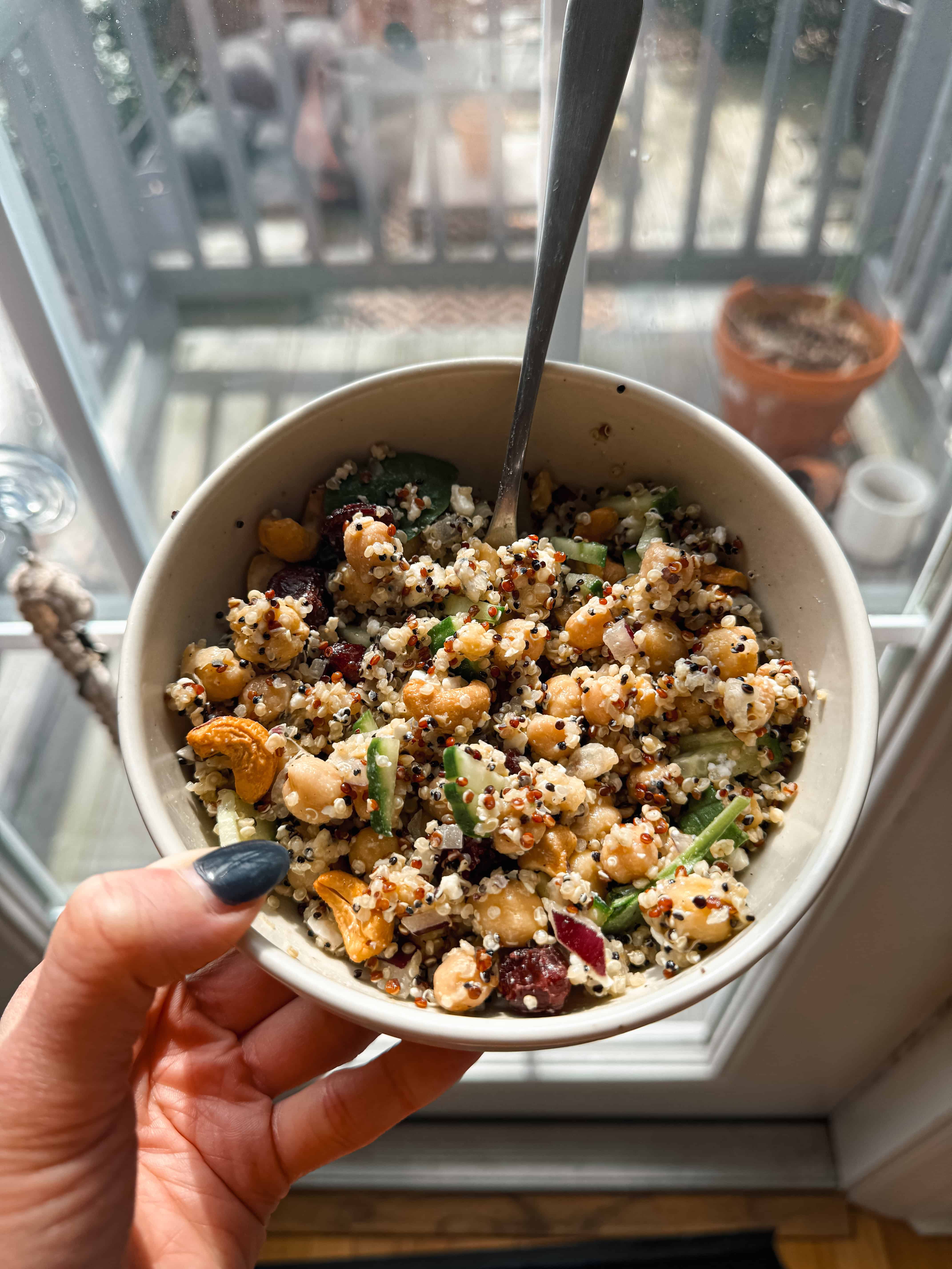 Vegan Quinoa Salad (Gluten free)