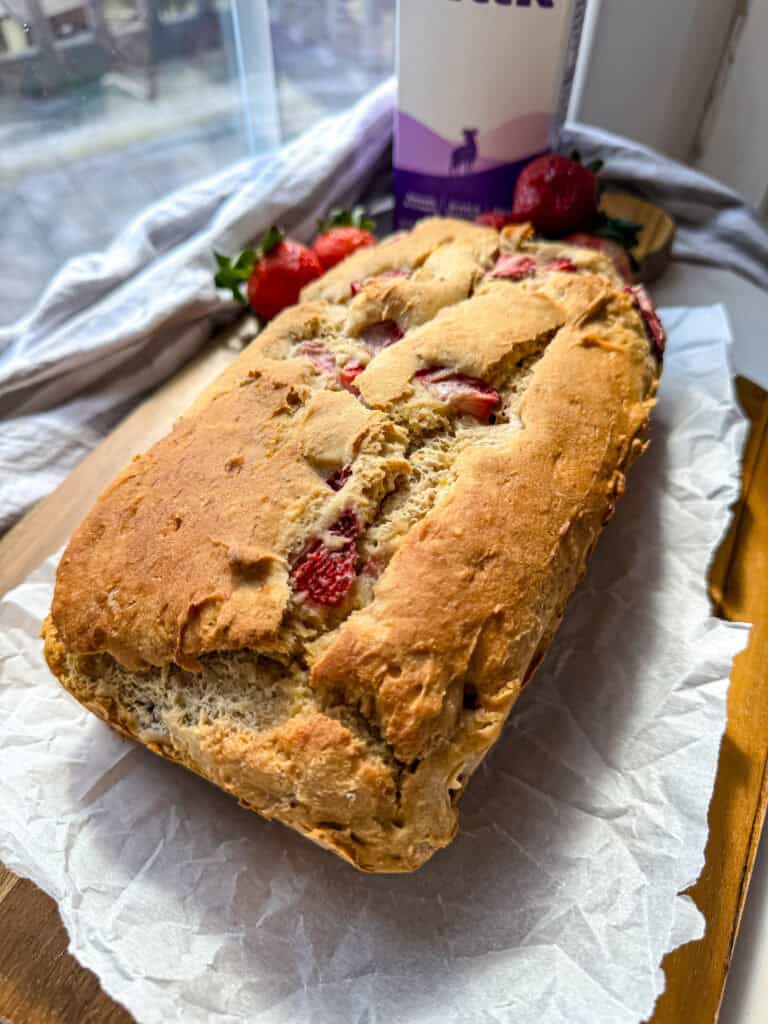 Strawberry Loaf Cake (Gluten Free)