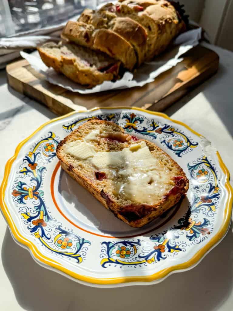 Strawberry Loaf Cake (Gluten Free)