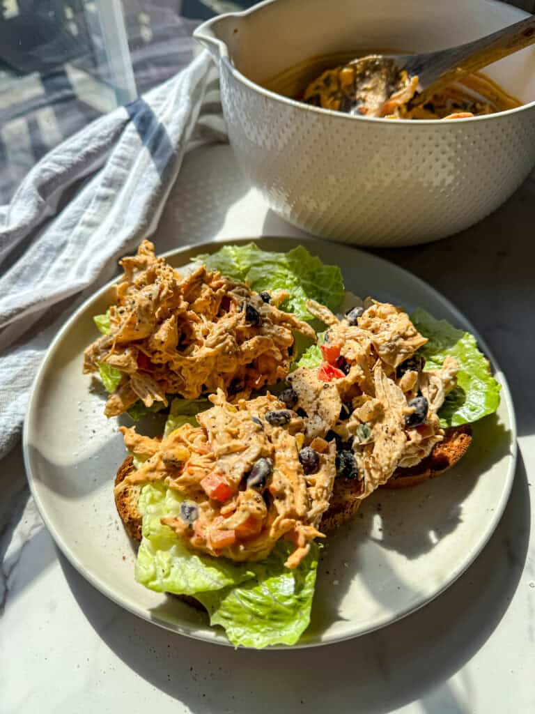 Spicy chicken salad
