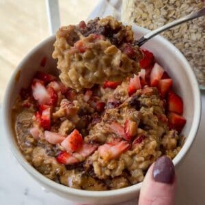 strawberry oatmeal