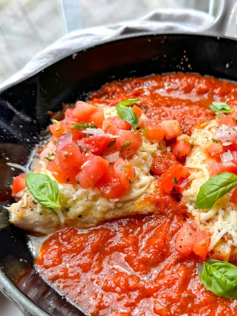No Breading Chicken Parm