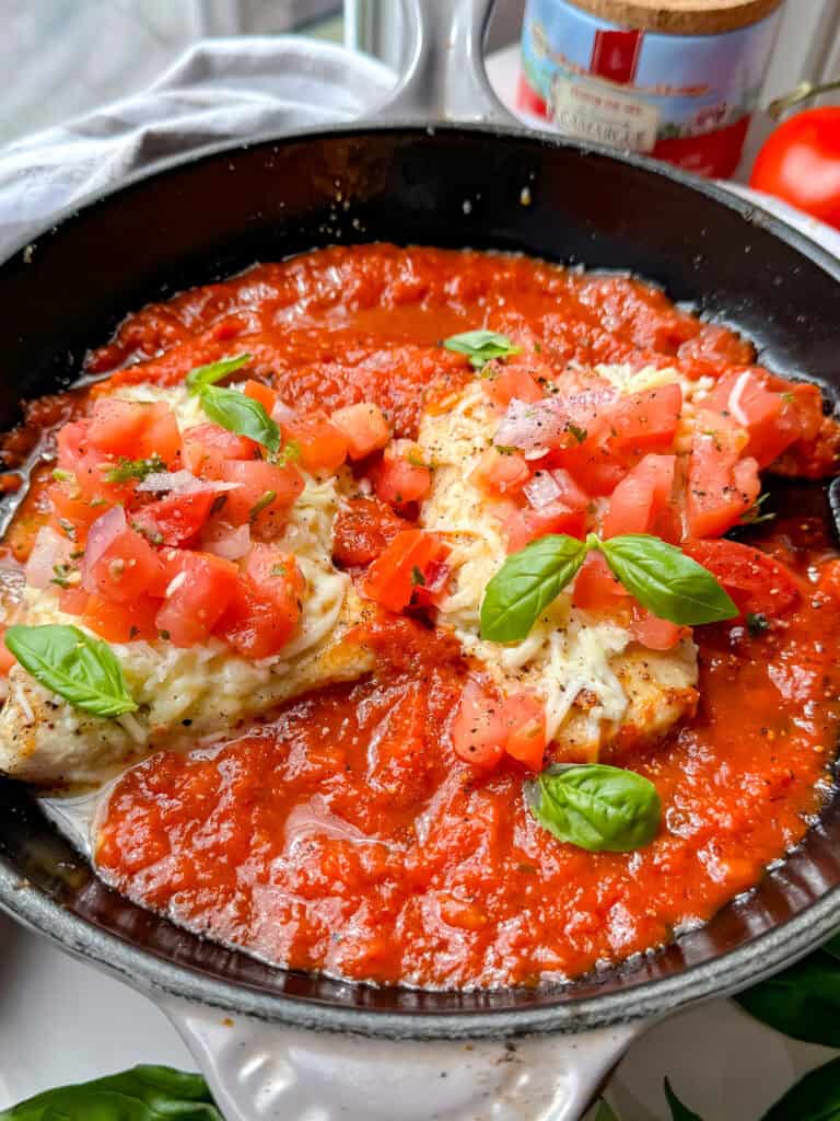 No Breading Chicken Parm