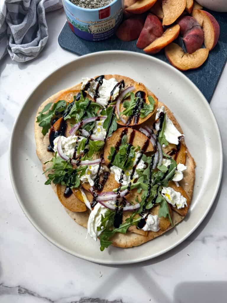 burrata pizza (gluten free)