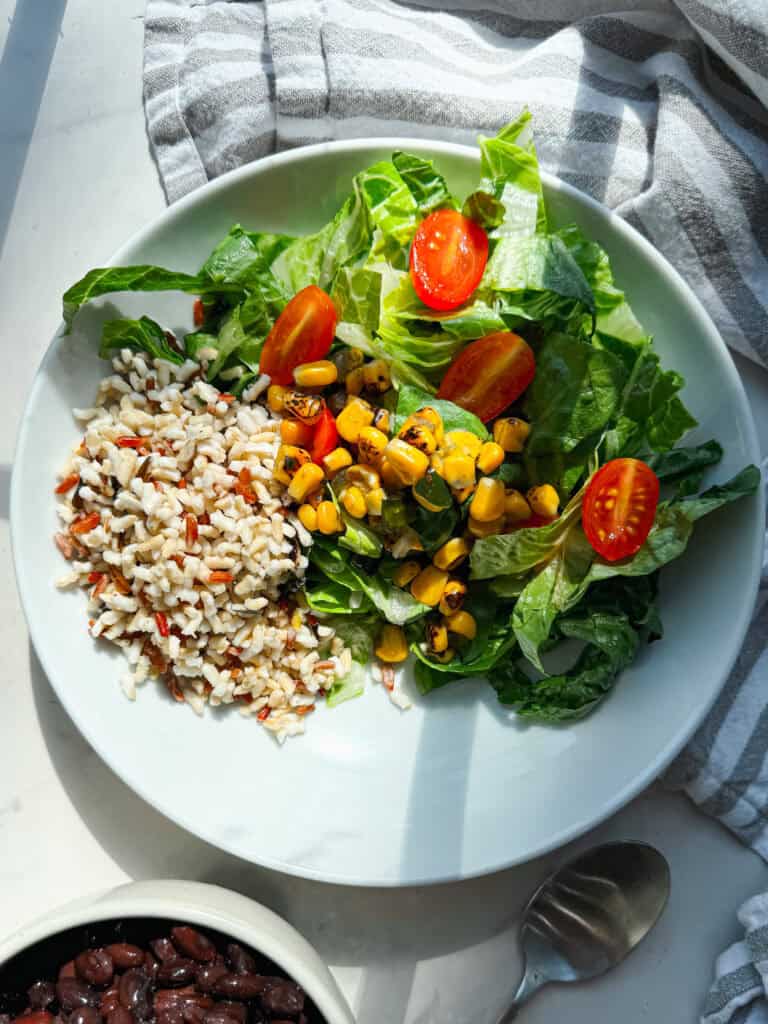 veggie taco bowl