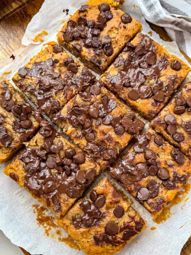 banana blondies 