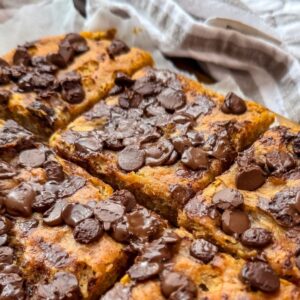 banana bread bars for breakfast