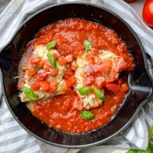 no breading chicken parm