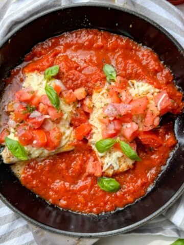 no breading chicken parm