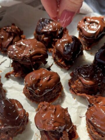 Protein chocolate peanut butter balls