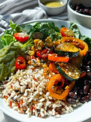 vegan burrito bowl